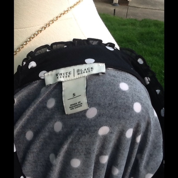 WHITE HOUSE BLACK MARKET TUNIC - Picture 4 of 4