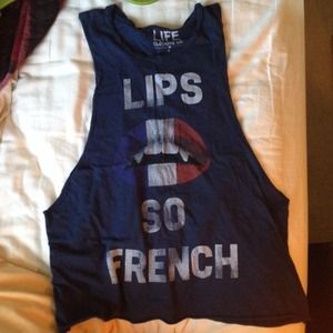 Urban outfitters deep cut muscle tee