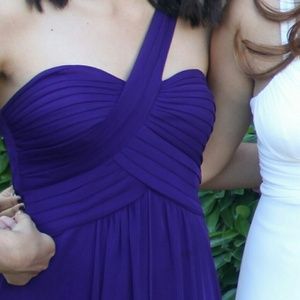 Elegant One Shoulder Prom Dress