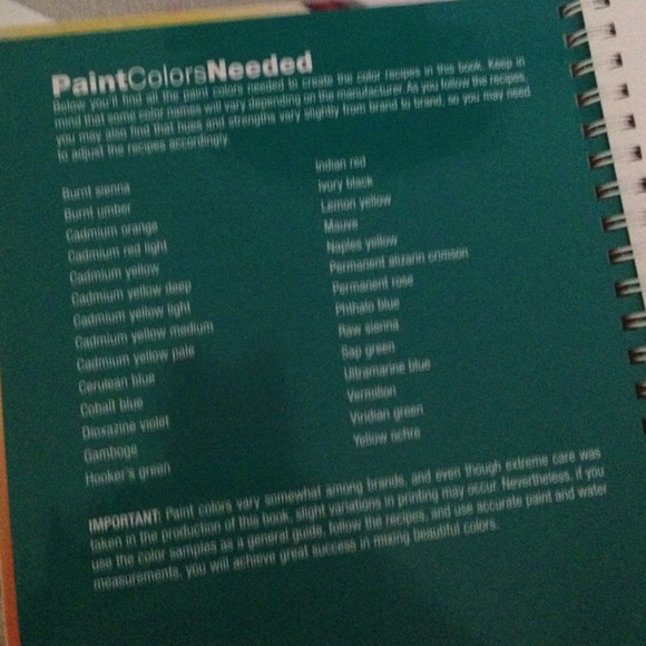 Color mixing book - Picture 2 of 4