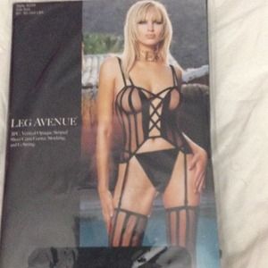 3 PC. Sheer Black Cami