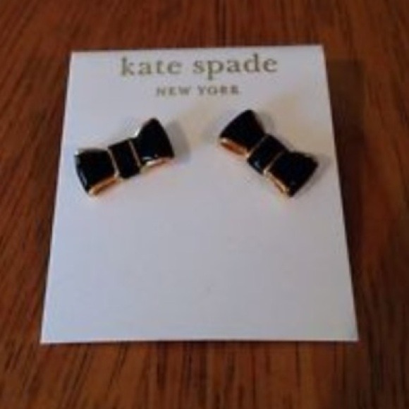 Kate Spade bow earrings