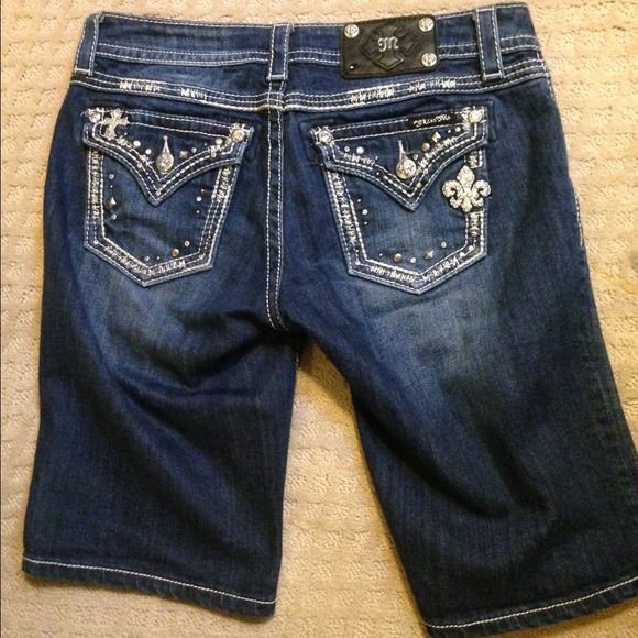 Miss Me Bermuda denim shorts - Picture 4 of 4