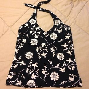 Black & White Halter