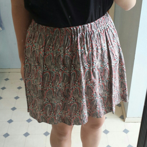 Printed summer skirt