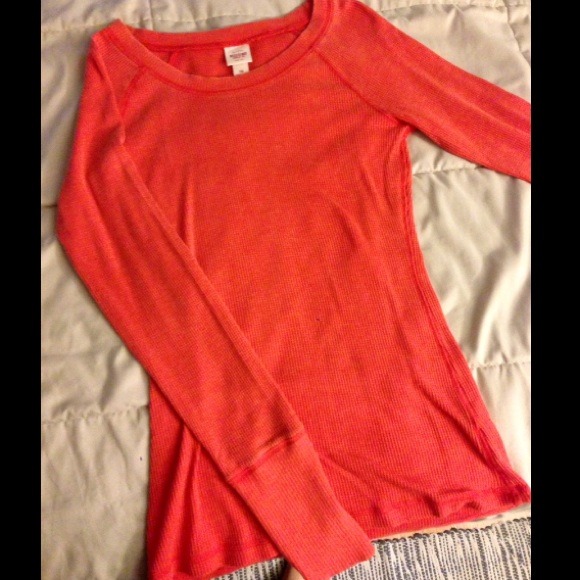 Coral Mossimo 'thermal' long sleeve