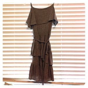 A ruffle dress