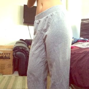 Grey sweats