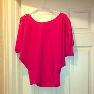 Hot pink top