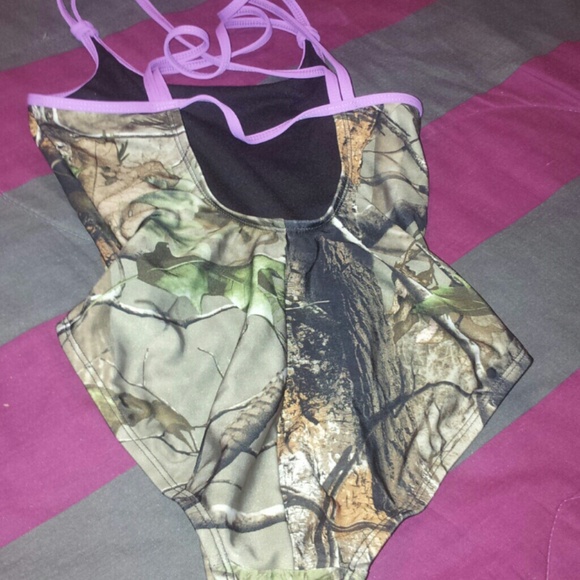 Camo one piece swimsuit - Picture 2 of 2