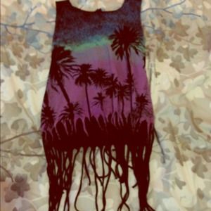 Comfortable summer crop top with strings