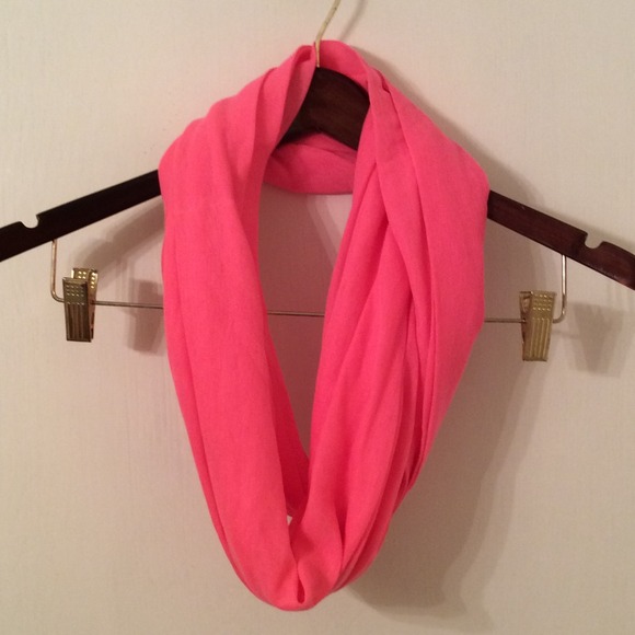 Hot Pink Infinity Scarf