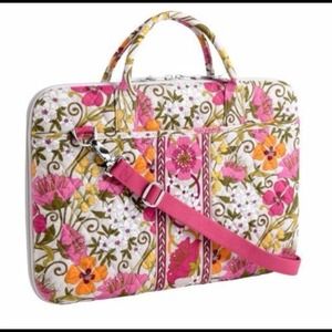 Vera Bradley laptop portfolio-tea garden