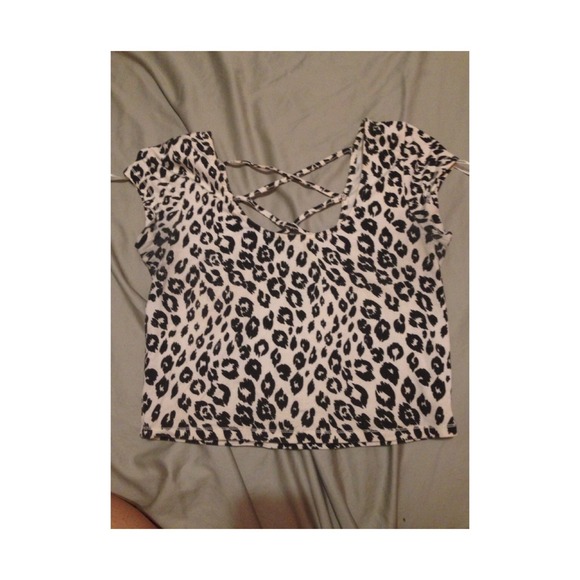 Cheetah crop top