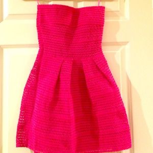 Fuschia Knit Dress