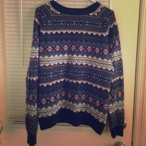 Cute Chunky Multi Colored Light Sweater!