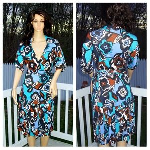 DVF Diane Von Furstenberg 'Shilo' Silk Wrap Dress