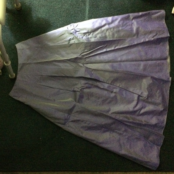 Dresses & Skirts - Prom/ formal skirt - purple gray reflective