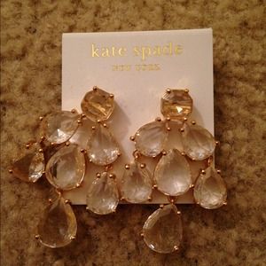 Kate Spade chandelier earrings