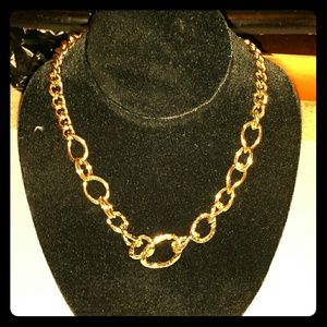 Gold chain necklace