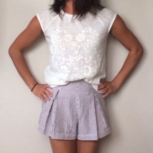 American Apparel Seersucker Shorts