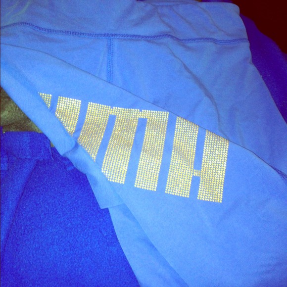Blue puma leggings