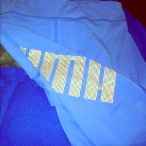 Blue puma leggings