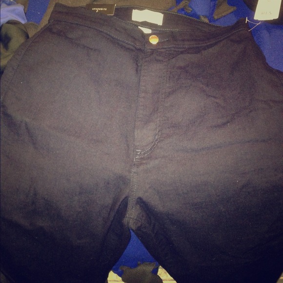 stretchy high waisted stretch pants