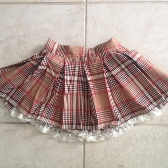 Liz Lisa plaid skirt！