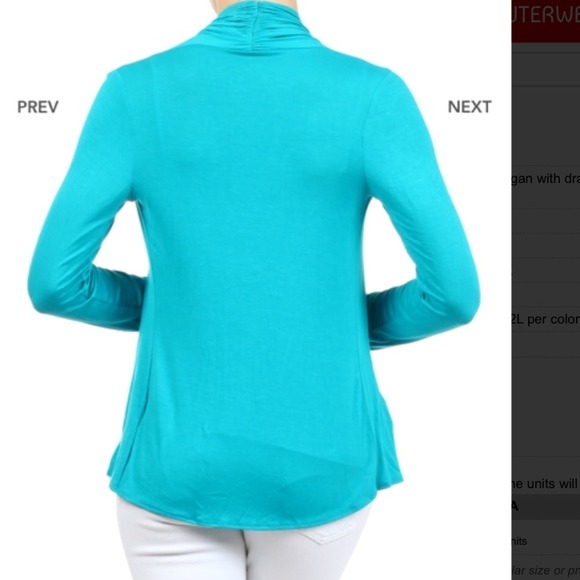 NWT SO SOFT High Collar Cardigan S,M,L - Picture 2 of 4