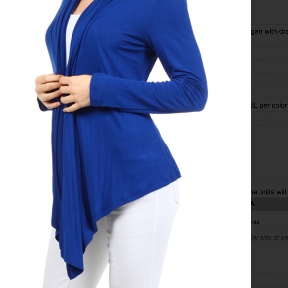 NWT SO SOFT High Collar Cardigan S,M,L - Picture 3 of 4