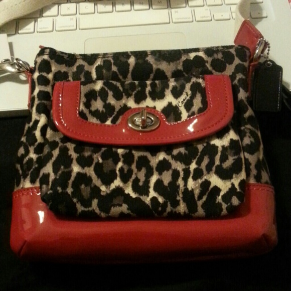 👌👌SOLD ON EBAY👌👌Coach Ocelet park crossbody