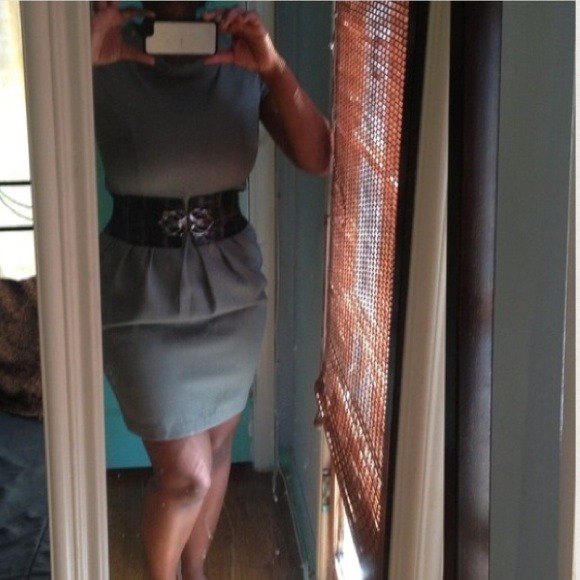Vintage grey dress