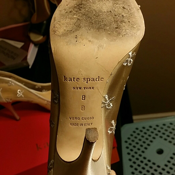 Price lowered!!! Kate spade Lisa bow pumps - Picture 4 of 4