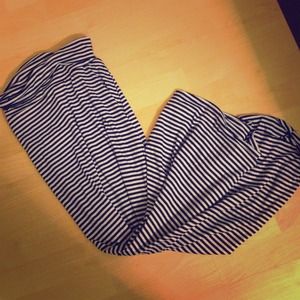 ❎SOLD❎ Blue striped maxi skirt