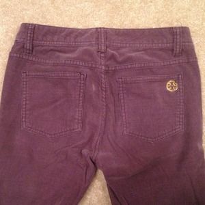 Tory Burch Pants - Tory Burch purple corduroy skinny jeans Tory Burch Pants - Tory Burch purple corduroy skinny jeans