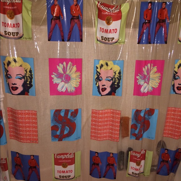 Andy Warhol Marilyn Monroe Shower Curtain