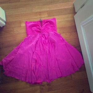 ASOS Aqua royal purple skater dress