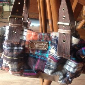 Plaid flannel bag!