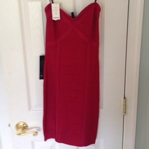 Bebe Bandage Tube Dress