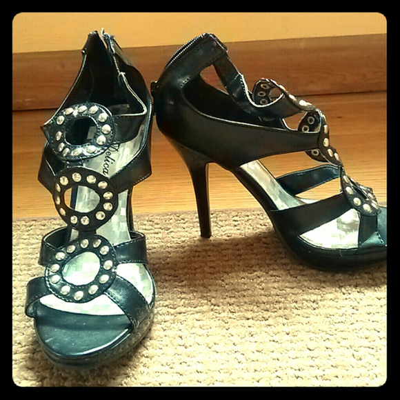 Black heels