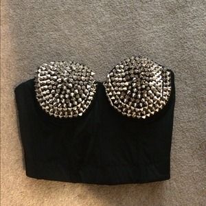 Spiked bustier