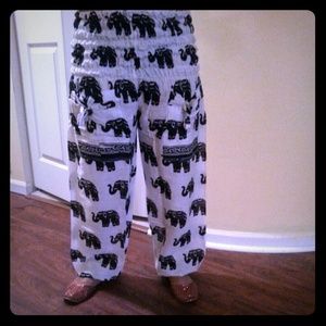 Elephant print ethnic Harem pyjamas