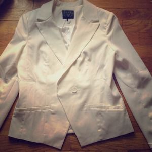 White blazer