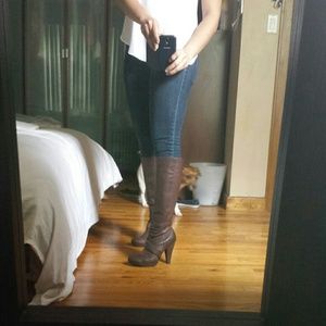 Knee high boots