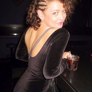 Black Long Sleeve Mini Velvet AA dress size Small