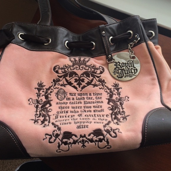 Juicy couture velour bag