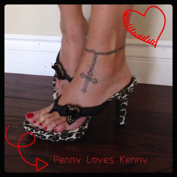 Penny Loves Kenny "Mya" Leopard Sandal