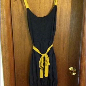 Adorable navy bubble dress