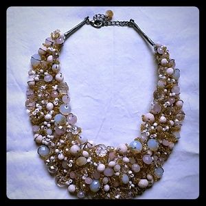 Beaded Pearl Necklace
